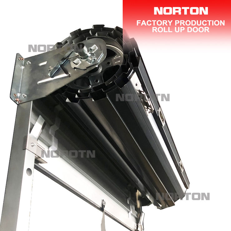 Penyesuaian Modern Steel Roll Up Door