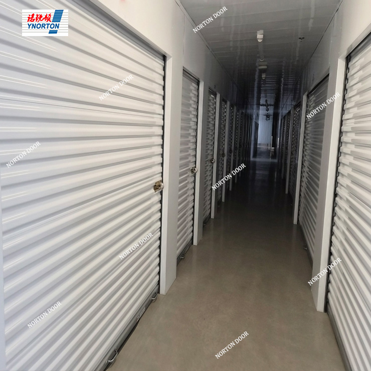 Pembuatan Penyimpanan Sendiri Gulung Pintu Roller Shutter Door untuk Penyimpanan Sendiri
