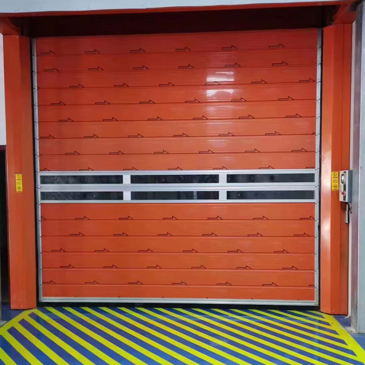 pintu laju tinggi logam
