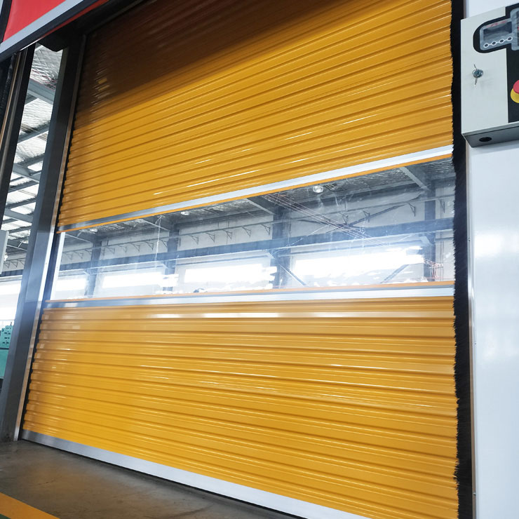 Pintu roll cepat keluli